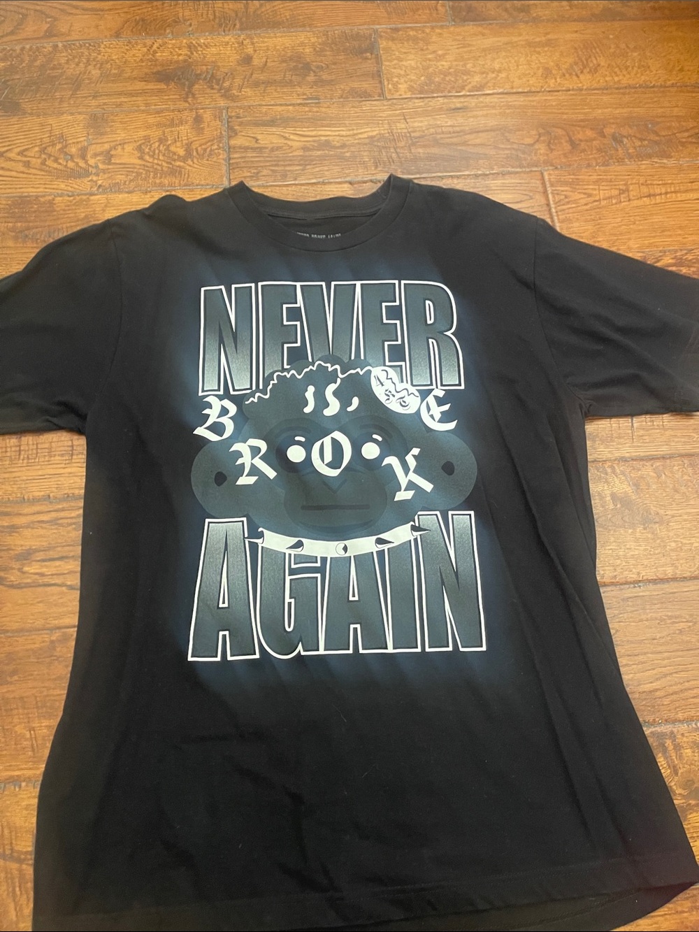 Never Broke Again Graphic Tee - Black
